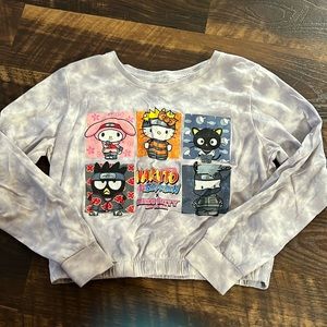 Naruto shippuden x Hello Kitty and Friends long sleeve shirt